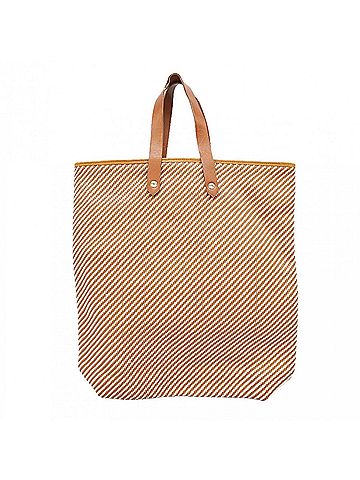 Hermès Hermes Amedabad Diago PM Leather Tote Bag, Brown, Women's (view 1)