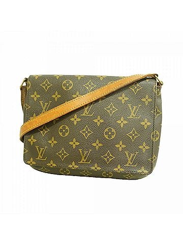 Louis Vuitton Louis Vuitton Monogram Musette Tango Long Strap Shoulder Bag M51388 Brown Women's (view 1)