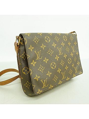 Louis Vuitton Louis Vuitton Monogram Musette Tango Long Strap Shoulder Bag M51388 Brown Women's (view 2)