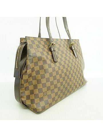 Louis Vuitton Louis Vuitton Damier Chelsea Shoulder Bag N51119 Ebene Women's (view 2)