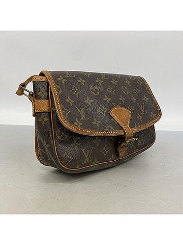 Louis Vuitton Louis Vuitton Monogram Sologne Shoulder Bag M42250 Brown Women's (view 2)