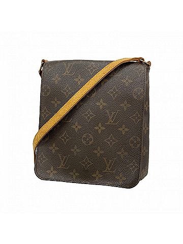 Louis Vuitton Louis Vuitton Monogram Musette Salsa Short Strap Shoulder Bag M51258 Brown Women's (view 1)