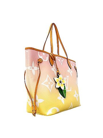 Louis Vuitton Louis Vuitton Monogram Giant Neverfull MM Tote Bag M45680 Rose Clair (Women's) (view 2)