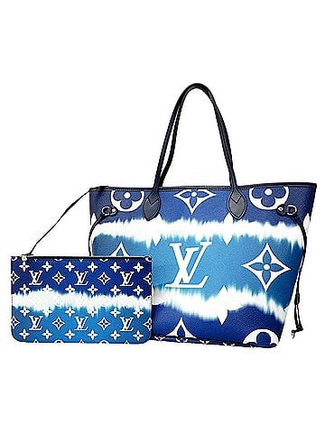 Louis Vuitton Louis Vuitton LV Escale Neverfull MM Tote Bag M45128 Blue Men's (view 1)
