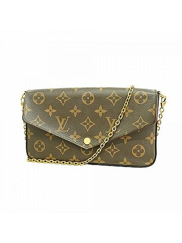 Louis Vuitton Louis Vuitton Monogram Pochette Felicie M81896 Fuchsia Women's Wallet/Shoulder Wallet (view 1)
