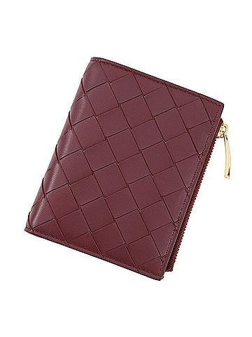 Bottega Veneta Bottega Veneta Bi-fold Wallet, Intrecciato Small, Lambskin, BOTTEGA VENETA Wallet (view 1)