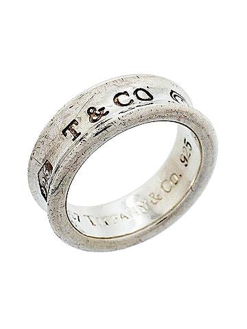 Tiffany & Co. Tiffany &amp; Co. Narrow Ring, Sterling Silver 925, Women's (view 1)