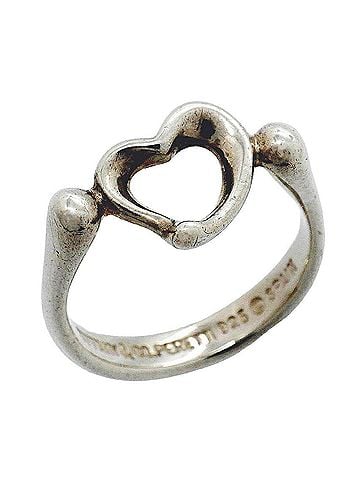 Tiffany & Co. Tiffany &amp; Co. Heart Ring, Sterling Silver 925, Women's (view 1)