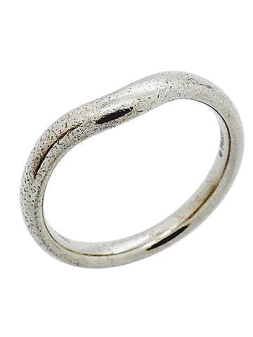 Tiffany & Co. Tiffany &amp; Co. Curved Band Ring, Pt950 Platinum, Women's (view 1)