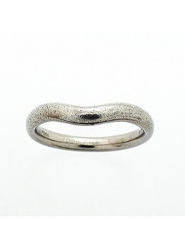 Tiffany & Co. Tiffany &amp; Co. Curved Band Ring, Pt950 Platinum, Women's (view 2)