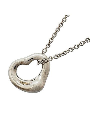 Tiffany & Co. Tiffany &amp; Co. Heart Necklace, Sterling Silver 925, Women's (view 1)