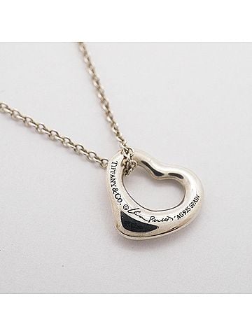 Tiffany & Co. Tiffany &amp; Co. Heart Necklace, Sterling Silver 925, Women's (view 2)