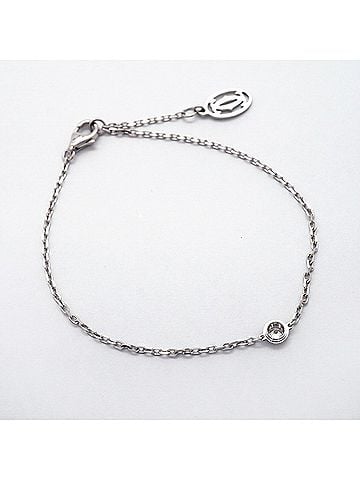 Cartier Cartier Damour Bracelet SM 1PD 18KWG White Gold Diamond Ladies (view 2)