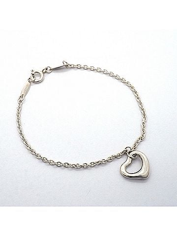 Tiffany & Co. Tiffany &amp; Co. Heart Bracelet, Sterling Silver 925, Women's (view 2)