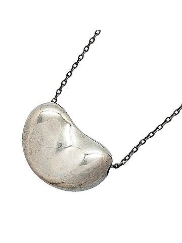 Tiffany & Co. Tiffany &amp; Co. Bean Necklace, Sterling Silver 925, Women's (view 1)