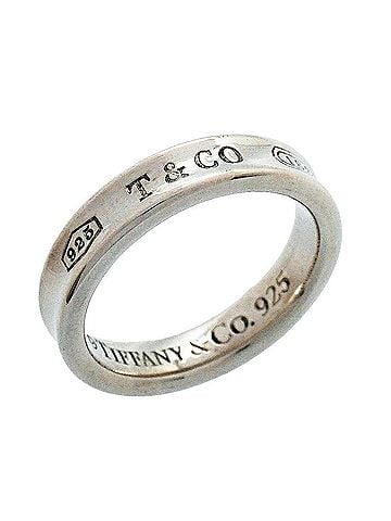 Tiffany & Co. Tiffany &amp; Co. Narrow Ring, Sterling Silver 925, Women's (view 1)