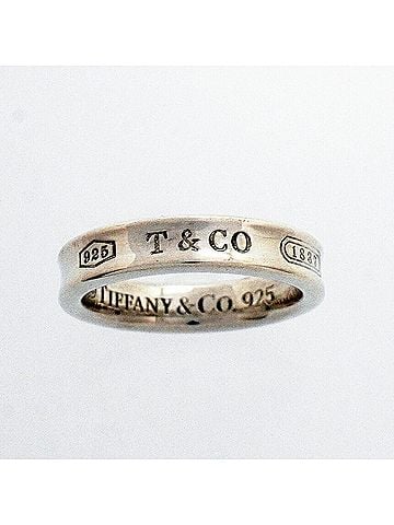 Tiffany & Co. Tiffany &amp; Co. Narrow Ring, Sterling Silver 925, Women's (view 2)
