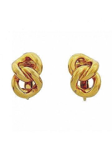 Christian Dior Christian Dior Earrings, Gold Plated, Women's (view 1)