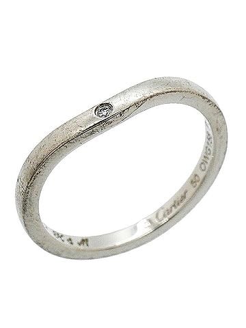Cartier Cartier Ballerina Ring, 3PD (Pt950) Platinum, Diamond, Size #50, Ladies' Ring (view 1)