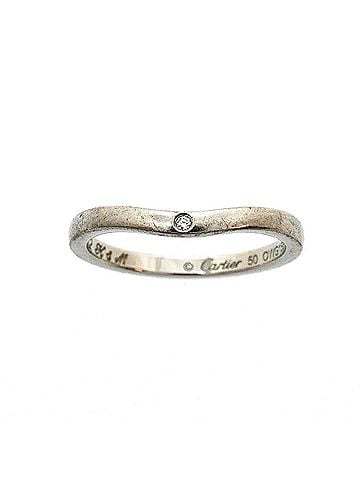 Cartier Cartier Ballerina Ring, 3PD (Pt950) Platinum, Diamond, Size #50, Ladies' Ring (view 2)