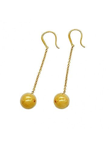 Tiffany & Co. Tiffany &amp; Co. Hardware Ball Earrings, 18K Yellow Gold, Women's (view 1)