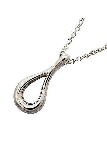 Tiffany & Co. Tiffany &amp; Co. Teardrop Necklace, Sterling Silver 925, Women's (view 1)