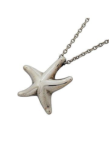 Tiffany & Co. Tiffany &amp; Co. Starfish Necklace, Sterling Silver 925, Women's (view 1)