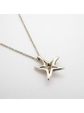 Tiffany & Co. Tiffany &amp; Co. Starfish Necklace, Sterling Silver 925, Women's (view 2)