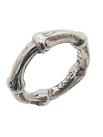 Tiffany & Co. Tiffany &amp; Co. Bamboo Ring, Sterling Silver 925, Women's (view 1)