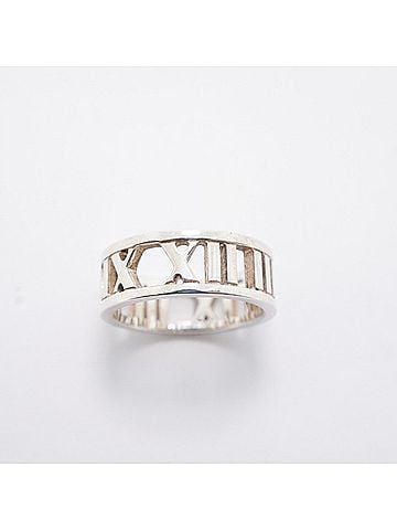 Tiffany & Co. Tiffany &amp; Co. Atlas Ring, Sterling Silver 925, Women's (view 2)