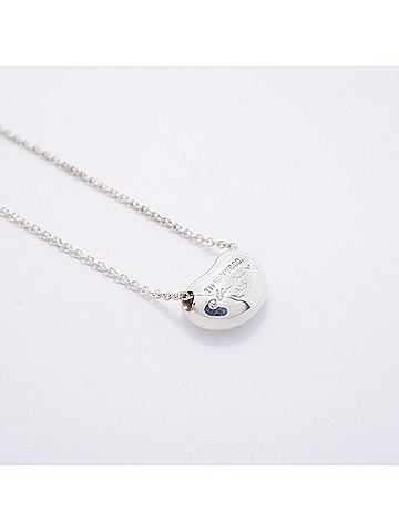 Tiffany & Co. Tiffany &amp; Co. Bean Necklace, Sterling Silver 925, Women's (view 2)
