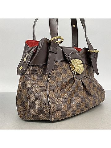 Louis Vuitton Louis Vuitton Damier Sistina PM Handbag N41542 Ebene Women's P3256646 (view 2)
