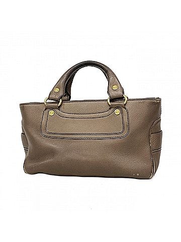 Céline Celine Boogie Bag Leather Handbag, Brown, Women's, P3134134 (view 1)