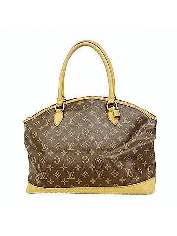 Louis Vuitton Louis Vuitton Monogram Lockit Horizontal Tote Bag M40104 Brown Women's P3086772 (view 1)