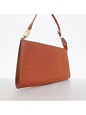 Louis Vuitton Louis Vuitton Bag/Pouch Epi Pochette Accessoires M52953 Kenya Brown Women's OP013752 (view 2)