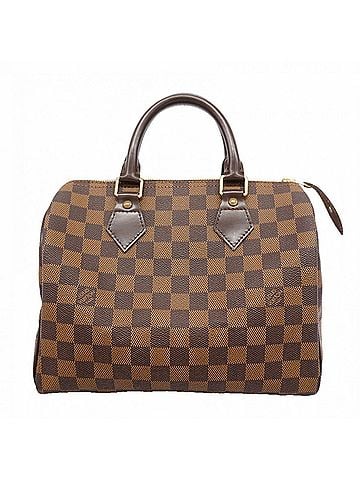 Louis Vuitton Louis Vuitton Damier Speedy 25 Handbag N41532 Ebene Women's OP013000 (view 1)