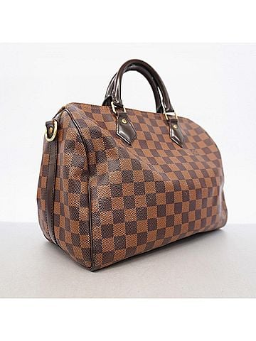 Louis Vuitton Louis Vuitton Damier Speedy Bandoulière 30 Handbag N40590 Ebene 2-way bag for women OP012914 (view 2)