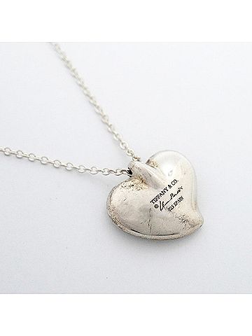 Tiffany & Co. Tiffany &amp; Co. Full Heart Necklace, Sterling Silver 925, Women's (view 2)