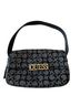Guess 81% Polyester 17% Cotton 1% Viscose 1% Modal 100% Polyurethane 100% Polyester Solid Black Leather Crossbody Bag One size - photo 1