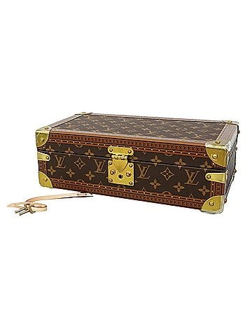 Louis Vuitton Louis Vuitton Monogram Watch Case, Coffret 8 Montres, Brown/Navy, Men's/Women's, P3276007 (view 1)
