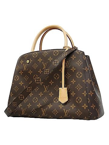 Louis Vuitton Louis Vuitton Monogram Montaigne MM Handbag M41056 Brown 2-way bag for women P3264656 (view 1)
