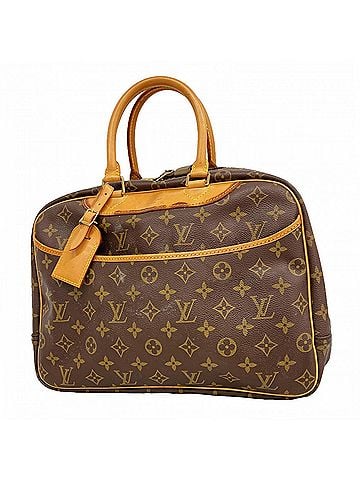 Louis Vuitton Louis Vuitton Monogram Deauville Handbag M47270 Brown Women's P3263752 (view 1)