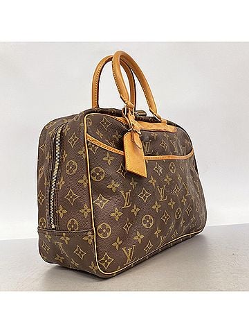 Louis Vuitton Louis Vuitton Monogram Deauville Handbag M47270 Brown Women's P3263752 (view 2)