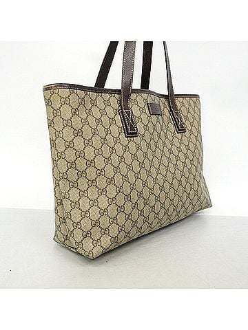 Gucci Gucci GG Supreme Tote Bag 211137 Brown Women's P3261945 (view 2)