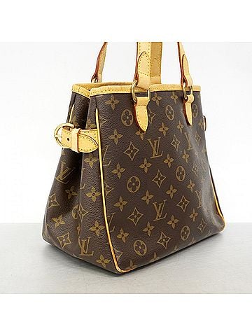 Louis Vuitton Louis Vuitton Monogram Batignolles Handbag M51156 Brown Women's P3262348 (view 2)