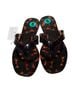Caroline Constas Multi Color Flip Flops Size 8 - photo 1