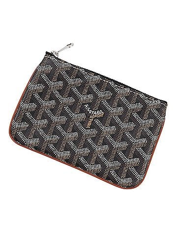 Goyard Goyard handbag pouch Sena mini leather SENAT2MINTY01CL03P GOYARD coin purse business card holder/card case (view 1)