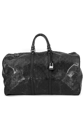 Gucci Gucci Boston bag GG Imprime 206500 GUCCI handbag black (view 1)