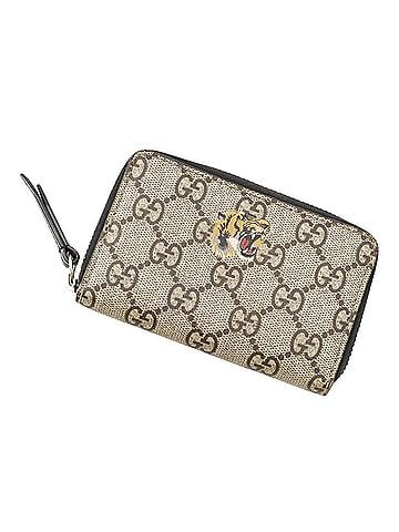 Gucci Gucci GG Supreme Tiger Print Round Wallet/Coin Case 451276 GUCCI Wallet WALLET (view 1)