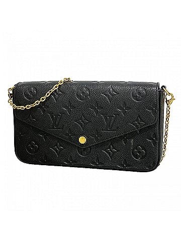 Louis Vuitton Louis Vuitton Monogram Empreinte Pochette Felicie Wallet/Shoulder Wallet M82477 Noir (Women's) P3322298 (view 1)